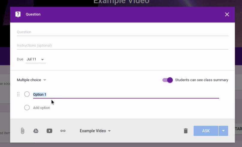 How to Use Google Classroom - Questions