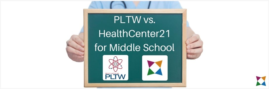 Best Middle School Health Science Curriculum: Project Lead the Way vs. HealthCenter21